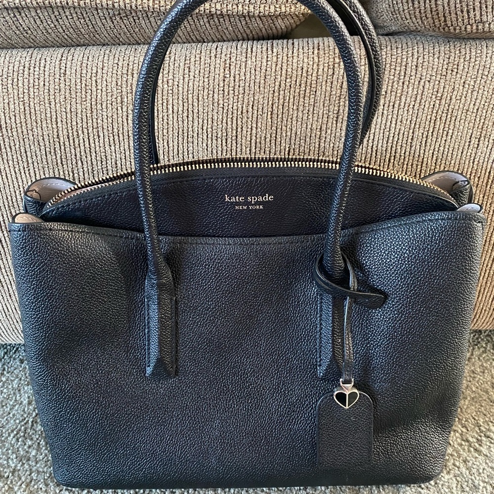 Used, black Kate Spade satchel/crossbody